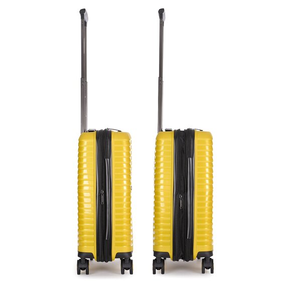 Stratic Bright+ 4 wielen Cabinewagen S 55 cm met uitbreidingsplooi