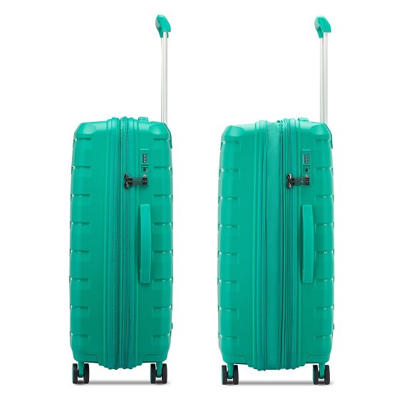 Roncato Skyline 2.0 4 wielen Kofferset 3-delig met uitbreidingsplooi