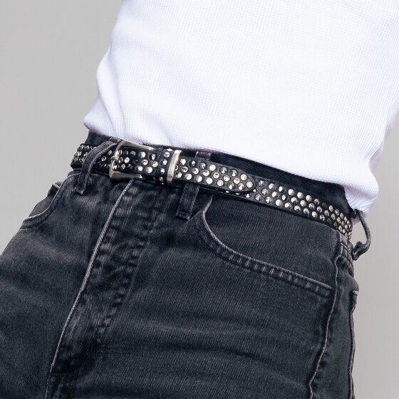 b.belt Studded belt Leer