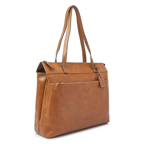 Castelijn & Beerens Lia Shopper Tas RFID-bescherming Leer 45 cm Laptop compartiment