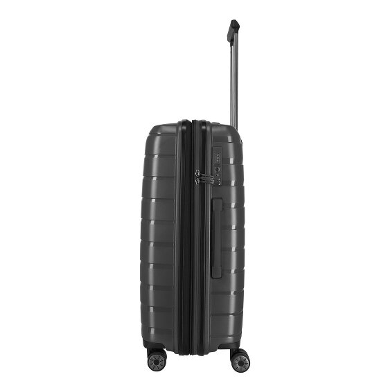 Travelite Air Base 4 wielen Kofferset 3-delig met uitbreidingsplooi