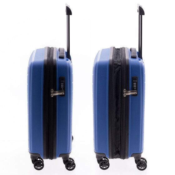Gladiator 1700 4 wielen Cabinewagen 55 cm met uitbreidingsplooi