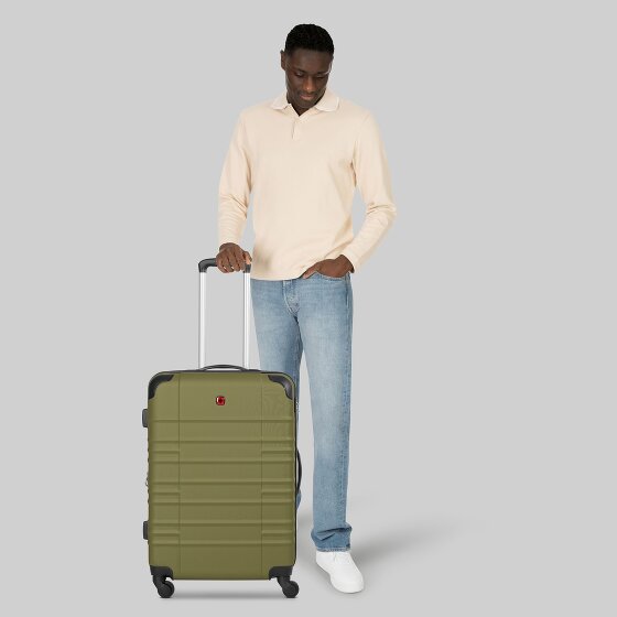 Wenger Amplar Evo 4 wielen Trolley M 65 cm met uitbreidingsplooi Wenger Amplar Evo 4 wielen Trolley M 65 cm met uitbreidingsplooi