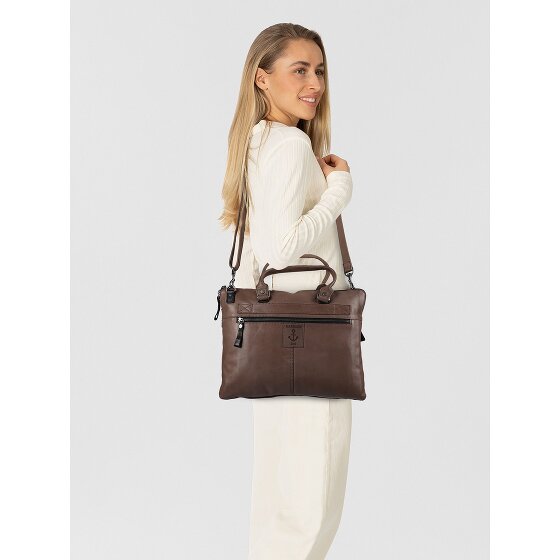 Harbour 2nd Urban Poets Vega Laptoptas Leer 38 cm