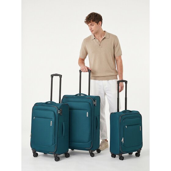 Travelite Priego 4 wielen Kofferset 3-delig