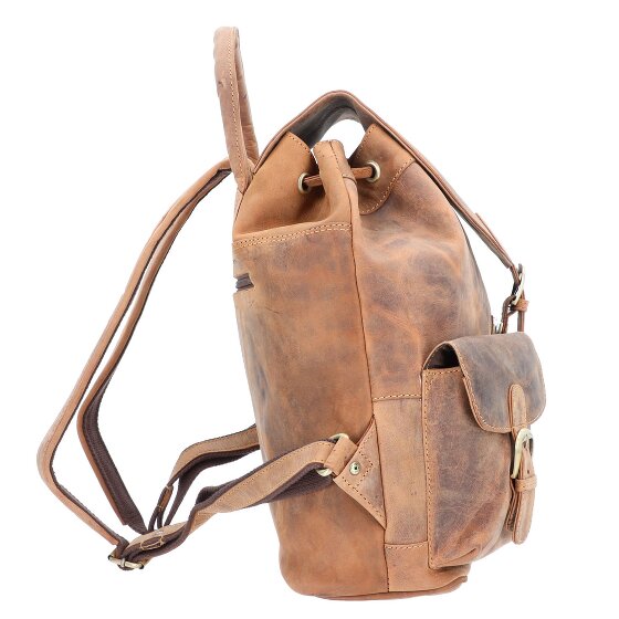 Greenburry Vintage rugzak leer 40 cm