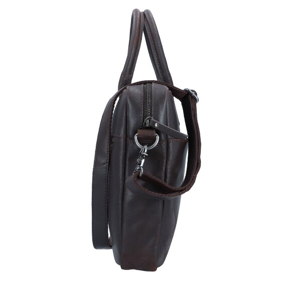 Burkely Vintage Jack Aktetas Leer 37 cm Laptopcompartiment