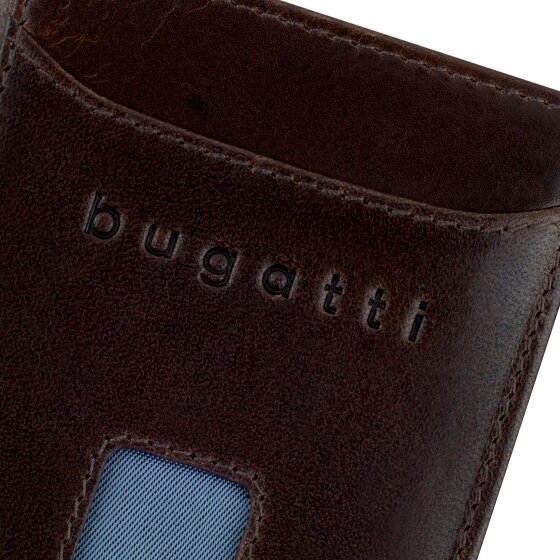 bugatti Secure Slim Portemonnee RFID-bescherming Leer 8 cm