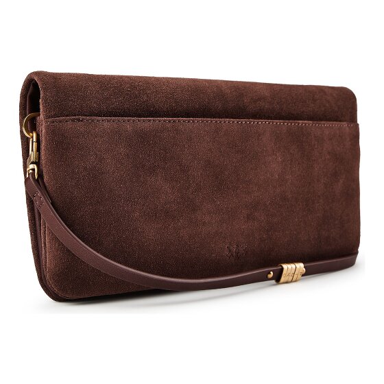 PINKO Love Soft Clutch Leder 27 cm