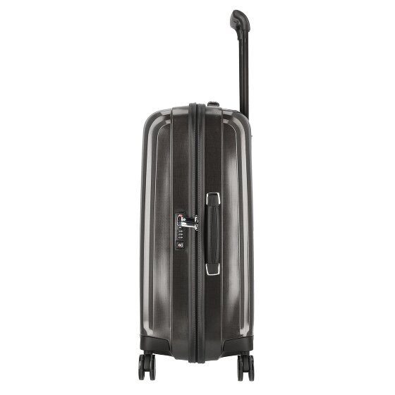 Samsonite Lite-Cube Dlx Chrome 4 wielen Trolley 68 cm