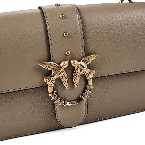 PINKO Love One Crossbody tas Leder 26 cm
