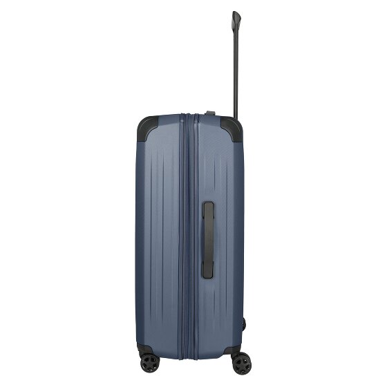 Travelite Dynamiic 4 wielen Kofferset 3-delig met uitbreidingsplooi