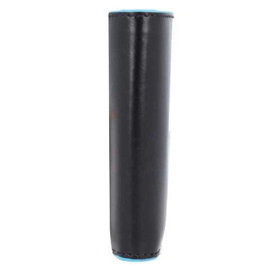 Piquadro Blauw Vierkant Creditcardetui Leer 12,5 cm