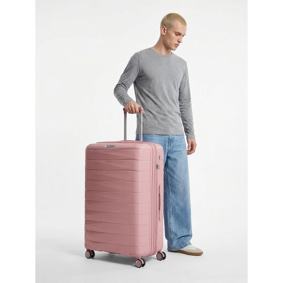 Franky London 4 wielen Trolley L 74 cm met uitbreidingsplooi