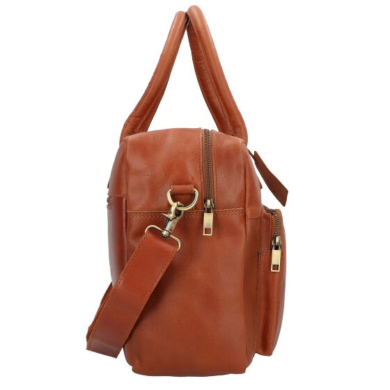 Burkely Vintage Mitch Aktetas Leer 39 cm Laptopcompartiment