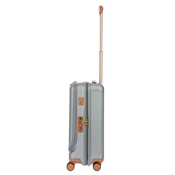 Bric's Capri 4 wielen Cabinewagen 55 cm Laptop compartiment met uitbreidingsplooi