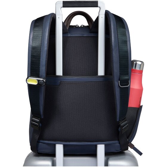 Piquadro Harper Rugzak RFID Leer 40 cm Laptopcompartiment