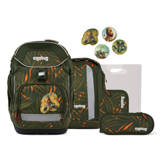 Ergobag Set rugzakken 6 st. incl. klittenbandset