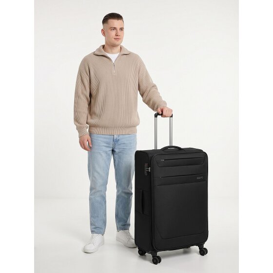 Worldpack Chicago 4 wielen Trolley L 78 cm met uitbreidingsplooi