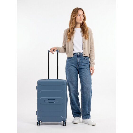 Heys ReNew 4 wielen Trolley M 66 cm met uitbreidingsplooi