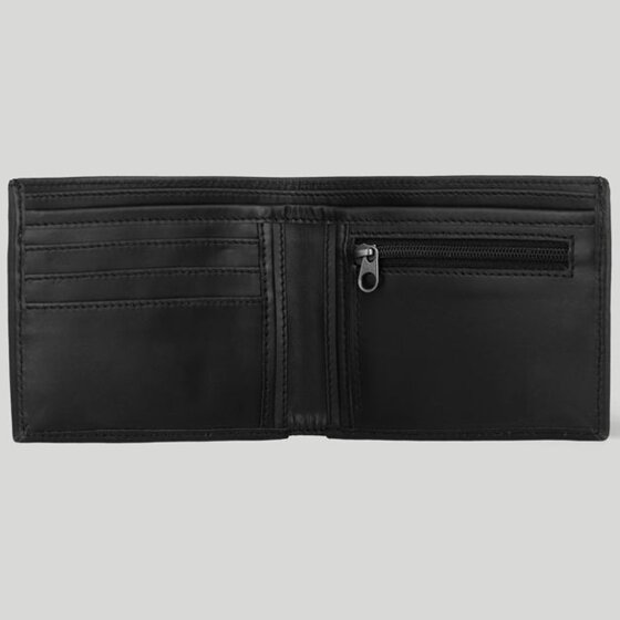 Buckle & Seam Rekeningportefeuille Leer 11,5 cm
