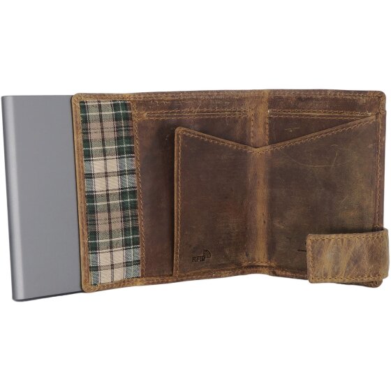 SecWal SecWal 2 Creditcard etui Portemonnee RFID Leer 9 cm