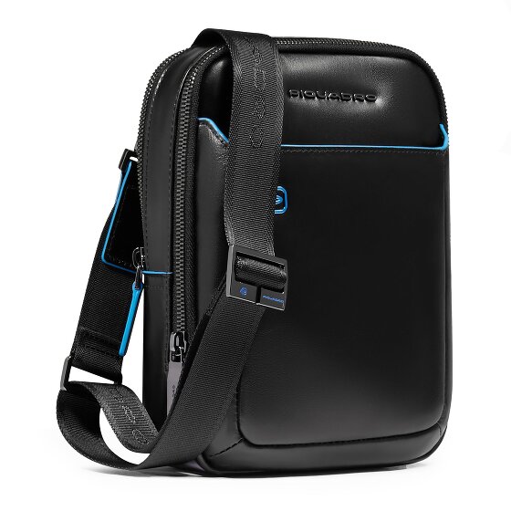 Piquadro Blue Square Mini tas Schoudertas Leer 17 cm