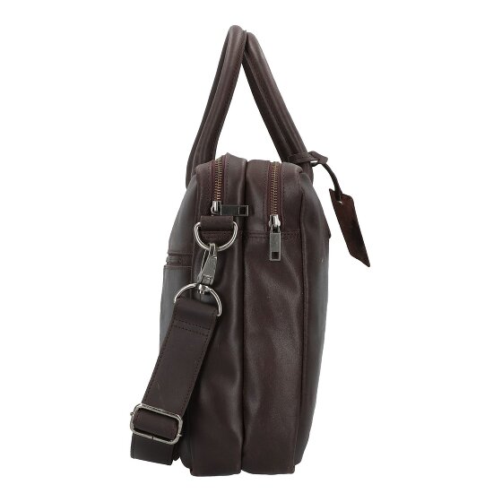 Burkely Vintage Taylor aktetas leer 40 cm laptopcompartiment