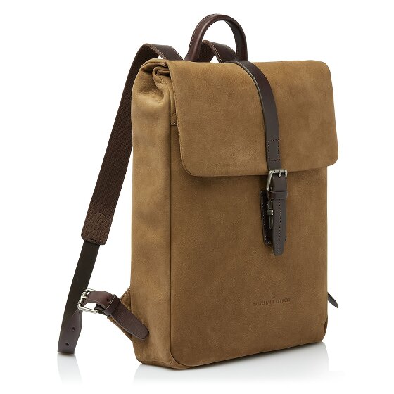 Castelijn & Beerens Veneto Zakelijke rugzak RFID-bescherming Leer 39 cm Laptop compartiment