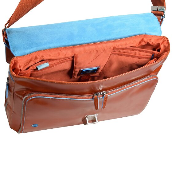 Piquadro Blue Square Briefcase II Leather 40 cm Laptopcompartiment
