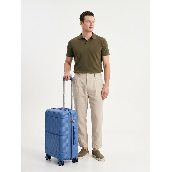 Benzi 5899 4 wielen Trolley M 57 cm met uitbreidingsplooi