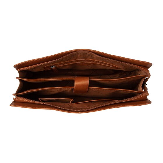 The Chesterfield Brand Fidenza Schoudertas Leer 40 cm Laptop compartiment The Chesterfield Brand Fidenza Schoudertas Leer 40 cm Laptop compartiment