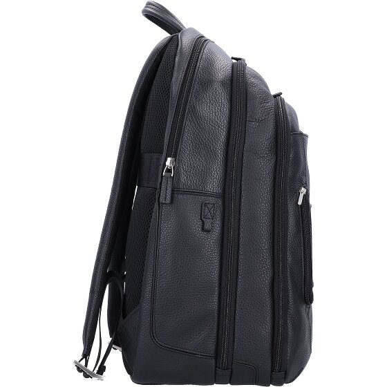 Piquadro Vibe Rugzak Leer 43 cm Laptopvak