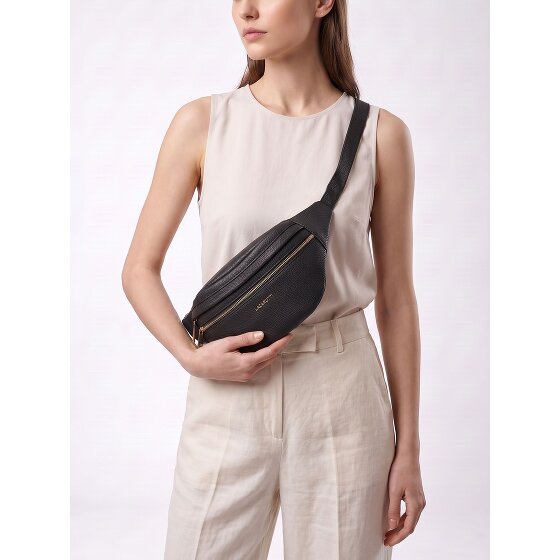 Lazarotti Bologna leer Fanny pack met dubbele rits, crossbody, leer, 25 cm