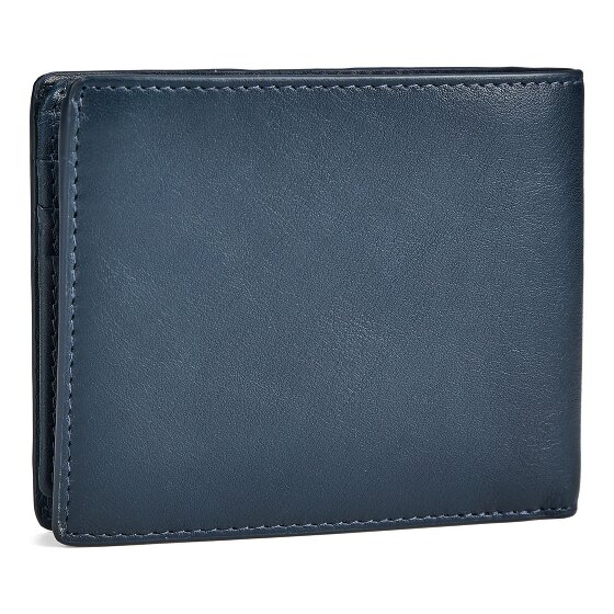 Piquadro Victor Portemonnee RFID-bescherming Leder 11 cm
