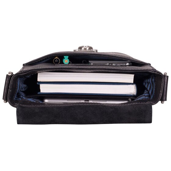 Leonhard Heyden Bergamo S Schoudertas Leer 20 cm