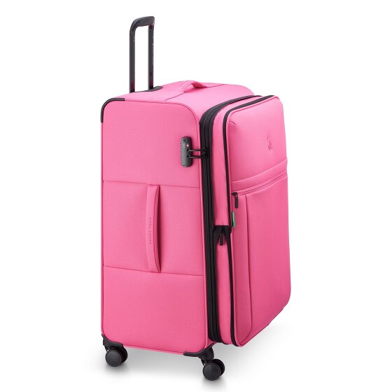 Delsey Paris x United Colors of Benetton BE 4-wiel trolley L 76 cm met rekbare vouw