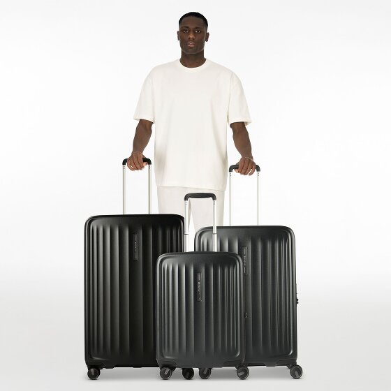 Samsonite Fyrm 4 wielen Kofferset 3-delig met uitbreidingsplooi