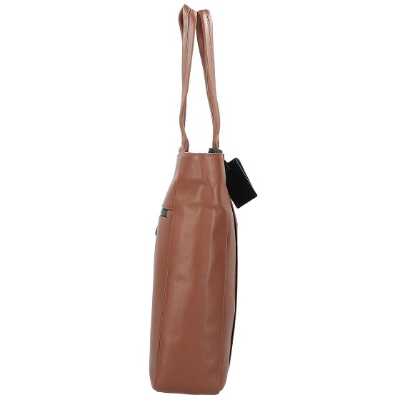 Burkely Bold Bobby Shopper Tas Leder 32cm Laptopcompartiment