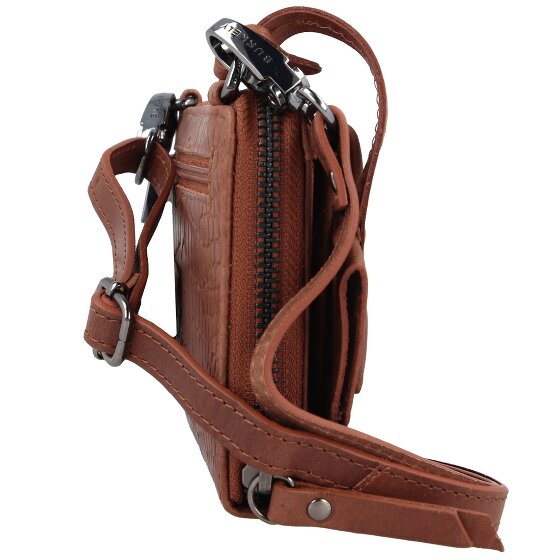 Burkely Casual Carly mobiele tas RFID Leer 21 cm