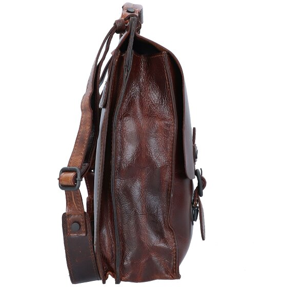 Harold's Aberdeen Messenger Leder 40 cm Laptopcompartiment