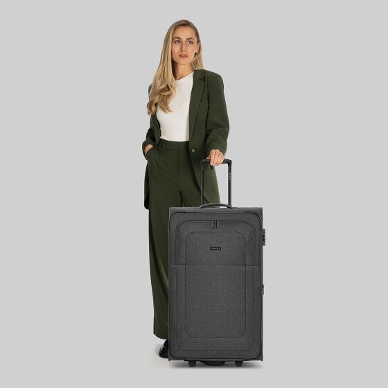 Redolz Essentials 12 2 wielen Trolley L 78 cm met uitbreidingsplooi