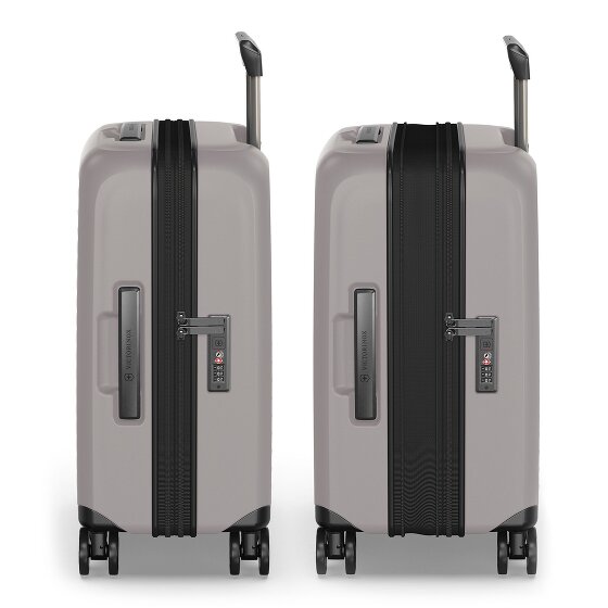 Victorinox Airox Advanced 4 wielen Cabinewagen S 55 cm Laptop compartiment met uitbreidingsplooi