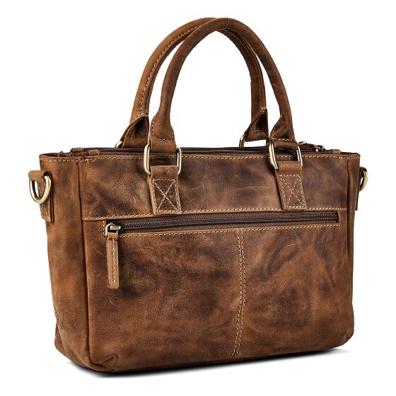 Greenburry Vintage Handtas Leer 34 cm