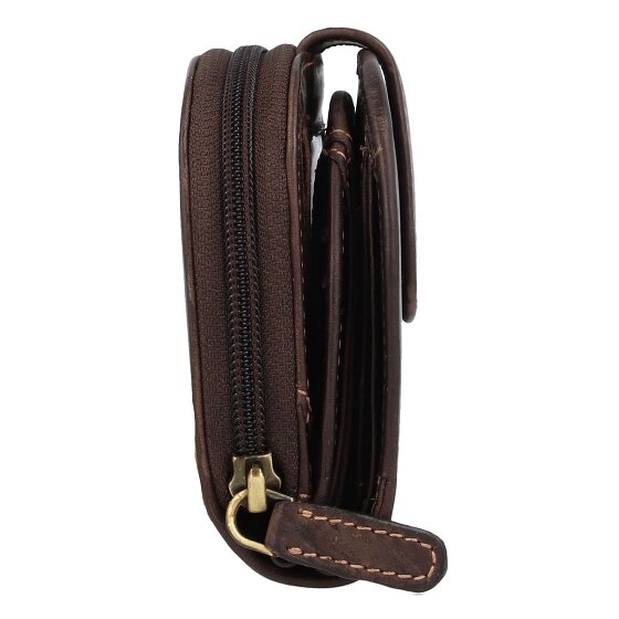 Greenburry Tornado Portemonnee RFID-bescherming Leer 14 cm