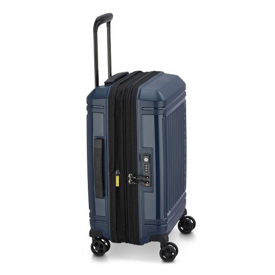 Delsey Paris Lutece Se 4 wielen Cabinewagen 55 cm met uitbreidingsplooi