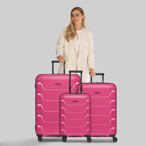 Smartbox Edition 01 4 wielen Kofferset 3-delig met uitbreidingsplooi