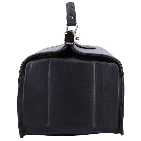 Greenland Nature Zwart nappa dokterskoffer leer 48 cm