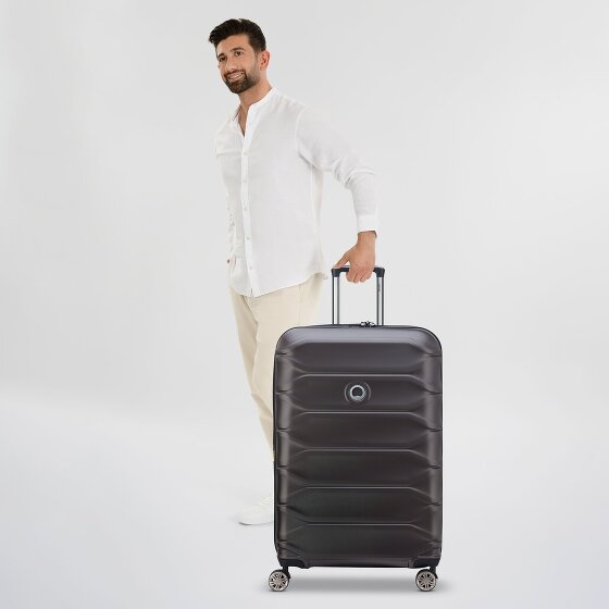 Delsey Paris Meteor 4 wielen Trolley L 78 cm met uitbreidingsplooi