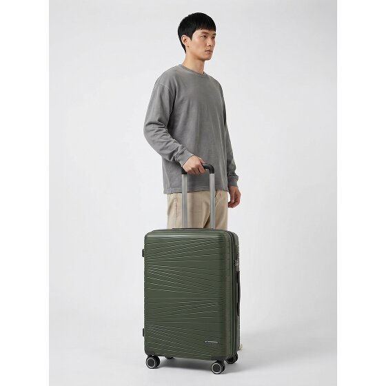 Franky Dallas 3.0 4 wielen Trolley M 65 cm met uitbreidingsplooi